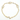 Elephant Pave Gold Chain Bracelet