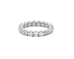 Moissanite Silver Band (2.5mm)