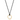 Circle Pendant Necklace Black Cord