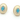 Florentine Gold Turquoise Studs
