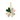 Lucky Trebol Gold Diamond Charm 14k