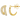 Gold Pave Open Studs 14k