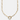 Round Push Clasp Paperclip Chain