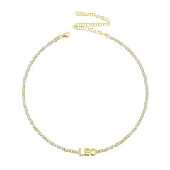 Diamond Name Choker