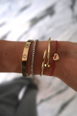 Lucky Red Heart Bracelet