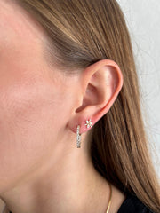 Mini Clear Flower 14K