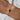 Emerald Bezel Gold Bracelet 14K