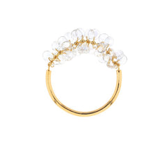 Loose Diamond Gold Ring 18k