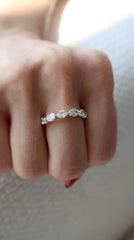 Full Eternity Lab Diamond Oval Band