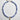 Oval Bezel Charm Purple Beaded Necklace