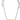 Black Leather Gold Buckle Necklace