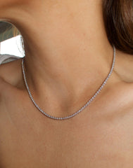 Buttercup Tennis Necklace 14k