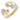 Diamond Cigar Ring Gold 14K