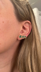 Emerald & Diamond Crawlers 14k