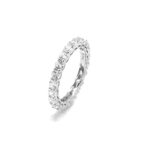 Diamond White Ring
