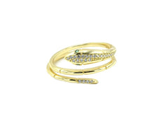 Gold Snake Ring