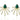 Emerald Spike Formal Studs