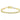 Gold Heart Bezel Tennis Bracelet