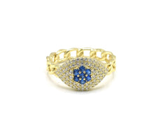Eye Chain Ring