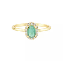 Turquoise Diamond Ring