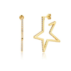 Big Star Figure Hoops